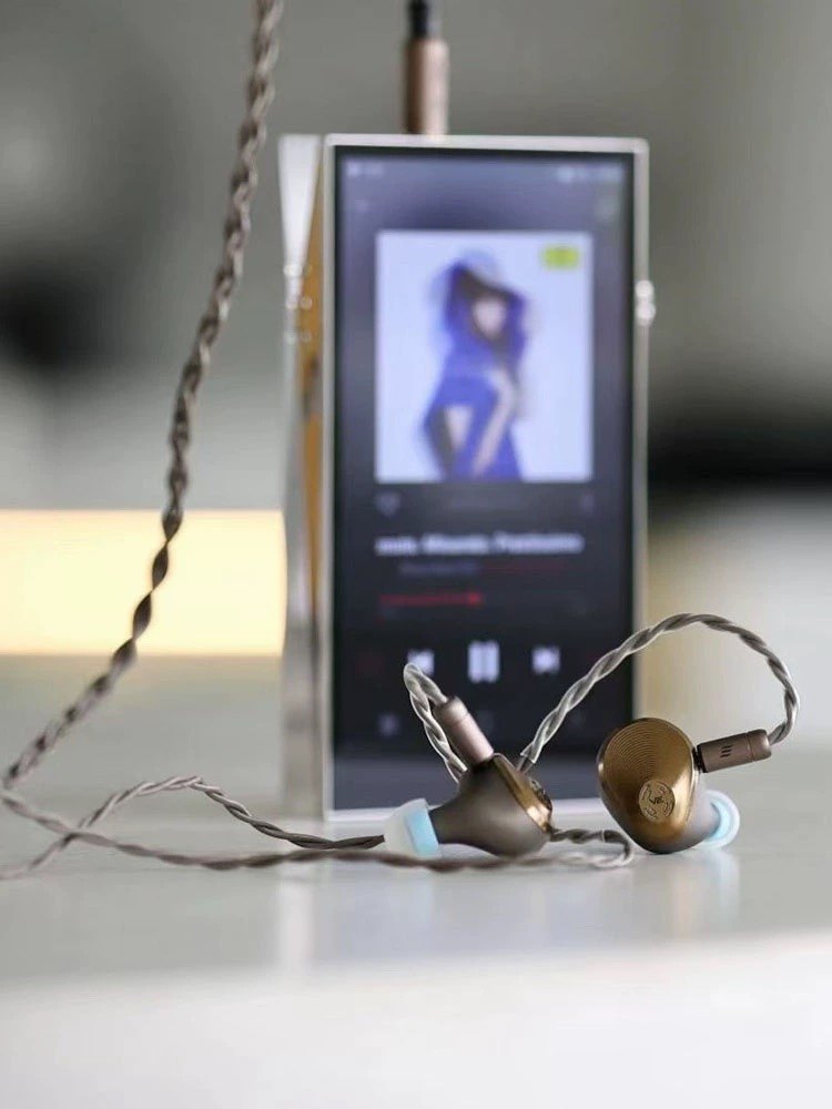 艾利和&Vision Ears联名款AURA旗舰2圈9铁发烧入耳式有线hifi耳机