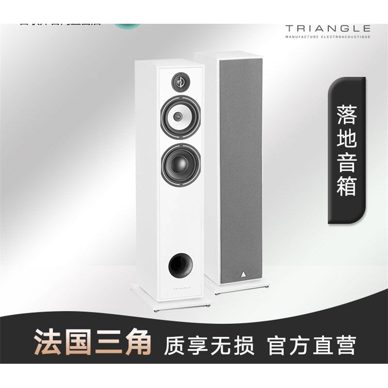 Triangle 落地音箱法国三角BR07发烧级hifi音响旗舰高端音箱