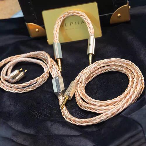 Effect Audio超旗舰EA ALPHA阿尔法12芯耳机升级线对录线HiFi套装