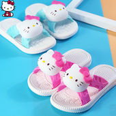 清仓HelloKitty凯蒂猫可爱萌宝儿童凉拖鞋 小孩浴室防滑软底女童夏
