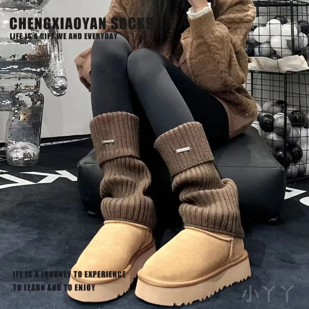堆堆袜2025新款对对堆堆袜堆堆袜套2025新款冬织堆堆袜y2k腿套女
