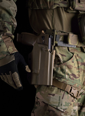 UDLM17SIGP320KYDEX板灯套X300手枪套八尾猫M18下挂战术N14快拔套