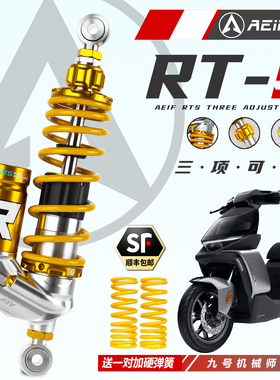 阿尔法RTS后减震适用极核AE4 AE5i 九号MZ NZ M5 MMAX2改装避震