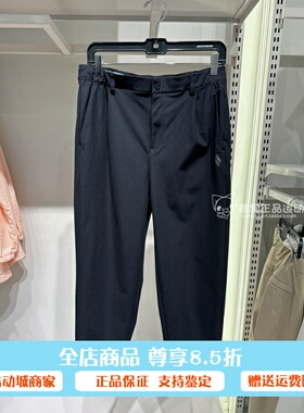 斯凯奇男款休闲裤2024年春款新品吸湿速干男士针织长裤L224M012