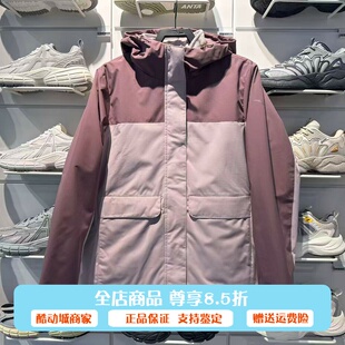 安踏抓绒内胆三合一外套女2025冬季新款夹克上衣两件套162547601