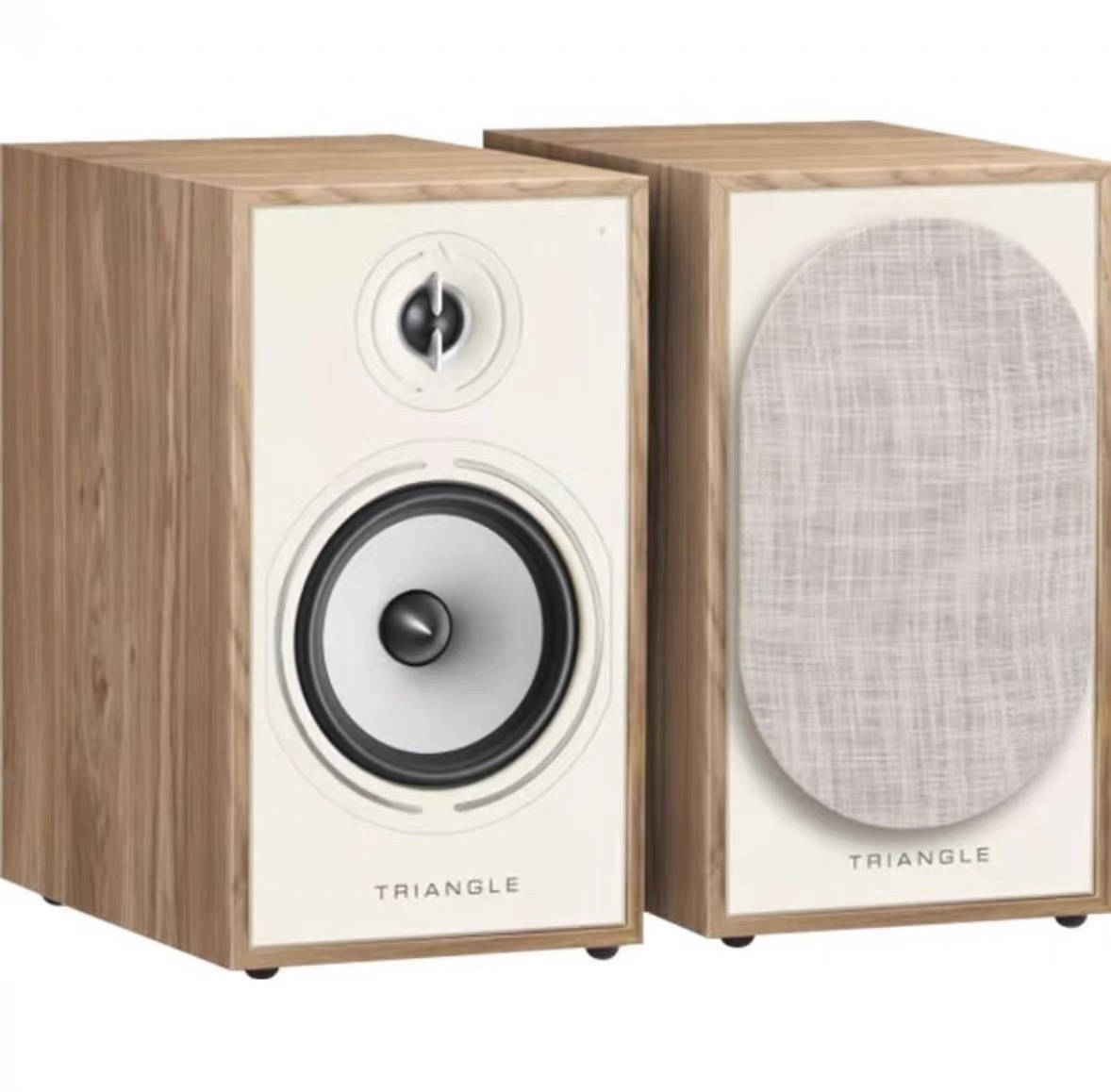 Triangle法国三角音响空间系列BR03 BT有源蓝牙书架音箱带唱放