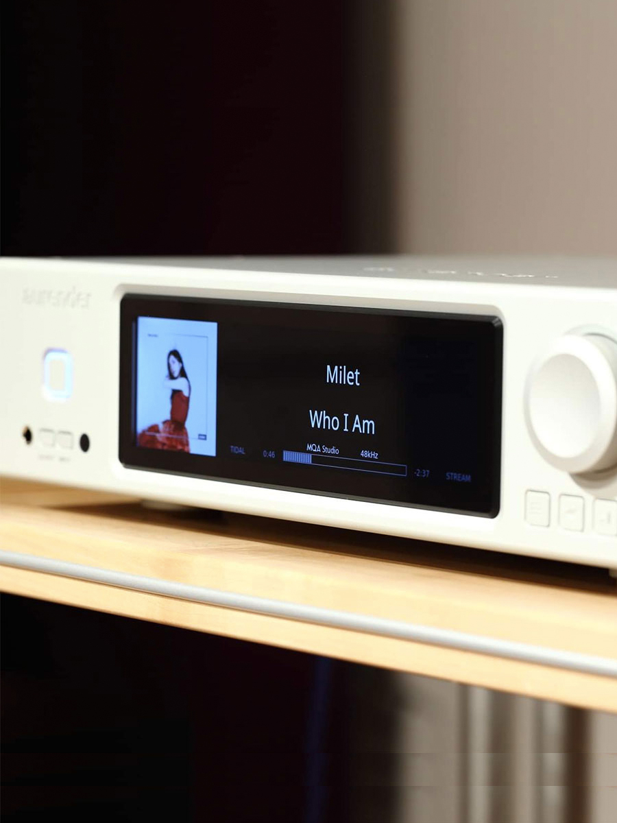 Aurender欧然德 A20网络流媒体数字播放器转盘解码前级耳放一体机