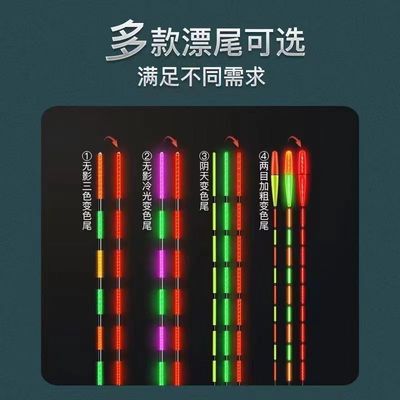 咬钩变色加粗醒目日夜两