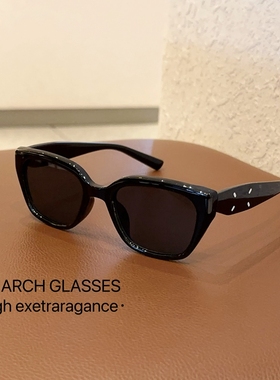 2024新款gm墨镜女高级感猫眼复古防紫外线太阳眼镜男夏季海边遮阳