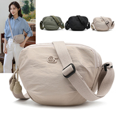 斜挎包 单肩包轻便休闲骑行男女同款 尼龙布小包包2025新款 ins时尚