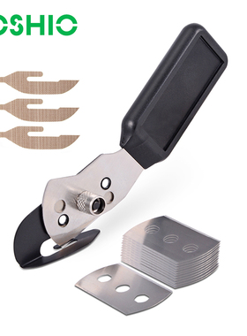 FOSHIO汽车贴膜工具双向使用包装切刀割膜刀实用裁膜刀带备用刀片