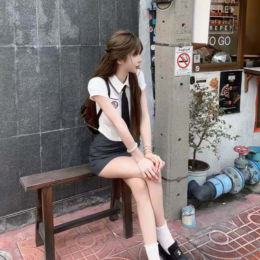 JIC韩剧女主穿搭套装夏季