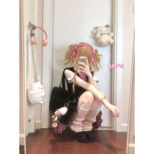 JIC原创火星家jk制服裙正版日系校供感半身东京涩莓格裙背心套装