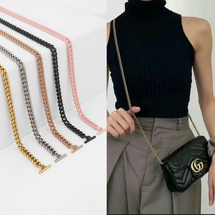 JIC适用古驰马蒙supermini马卡龙gucci细炼条肩带炼子斜挎替换不