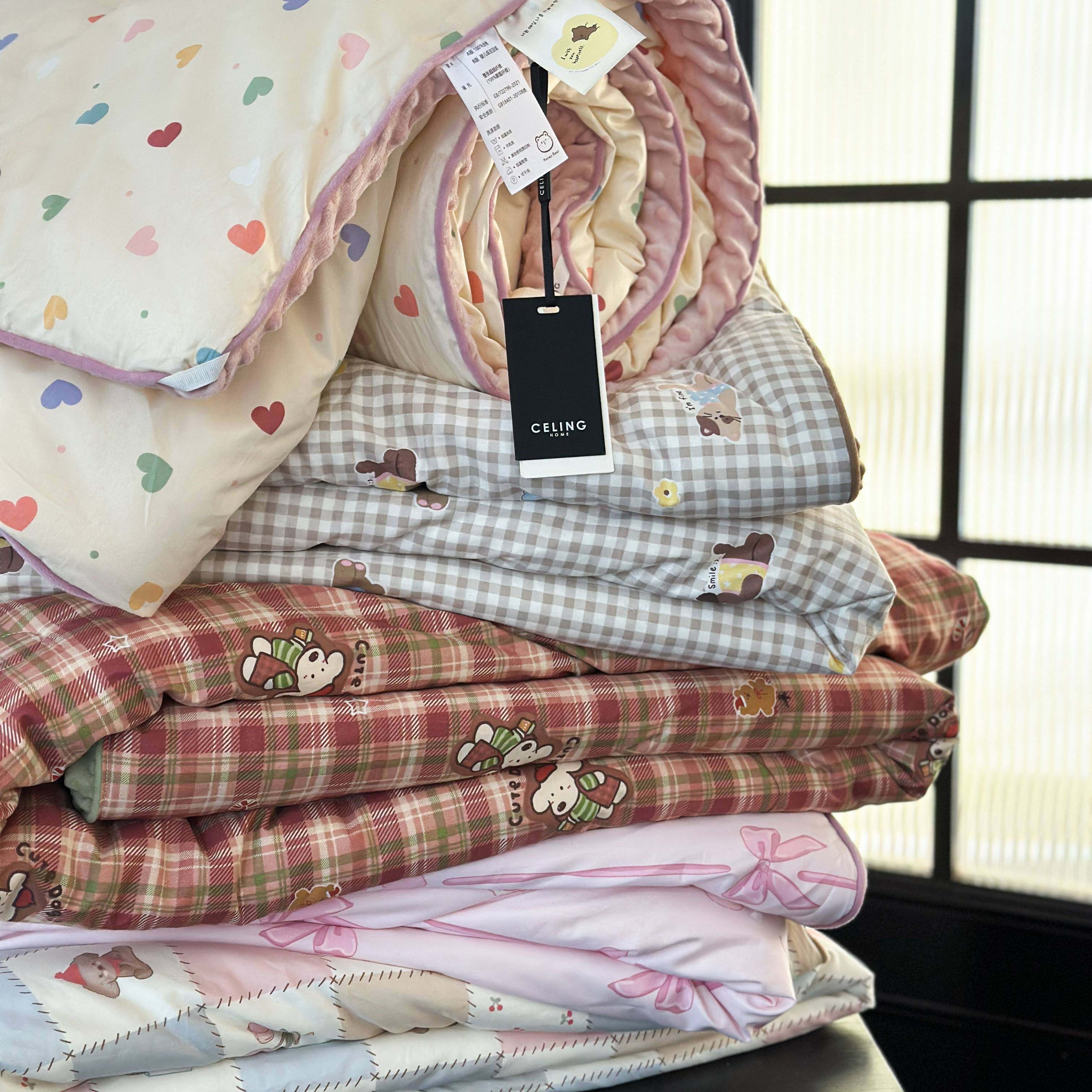 2025新款儿童豆豆被春秋被冬被被子被芯,床上用品,化纤被,淘宝优惠券,粉丝福利购,淘宝优惠卷