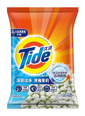 汰渍洗衣粉全效360度清新茉莉