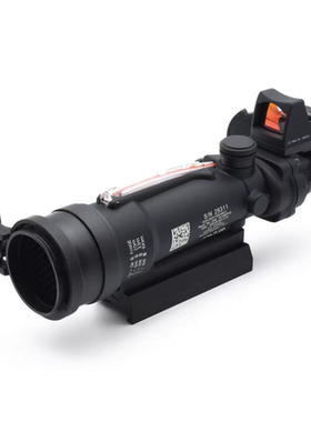 ACOG金属快拆3.5倍组合望远镜观察弹弓收藏挂墙装饰小海螺弹弓镜