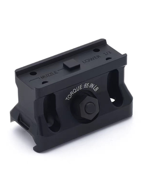 战术bcm增高t2罗密欧r5红点底座外观改装金属增高挂墙收藏底座bcm