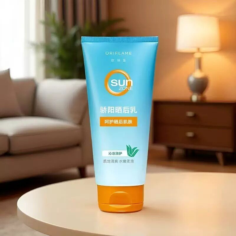 国产欧瑞莲骄阳晒后乳100ml沁凉润护