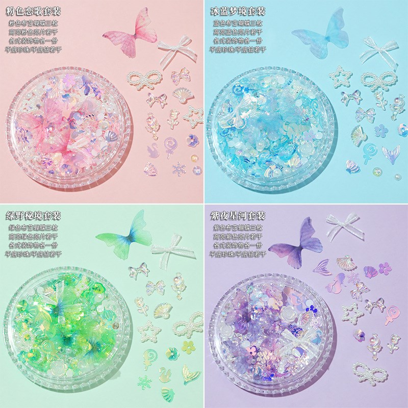 现货雪花儿童舞台妆面部贴花饰品新娘化妆贴片眼妆脸贴亮钻蝴蝶