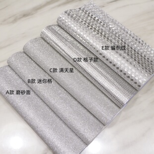 DIY发饰拼豆烫豆仙度瑞拉格利特材料 银色超闪DIY人造皮革材料