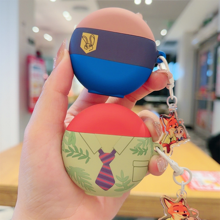 朱迪尼克适用华为freebuds7i保护套freebudspro5无线pro4耳机壳4e新款FreeBuds5/5i/6i卡通SE2/SE3磨砂情侣盒