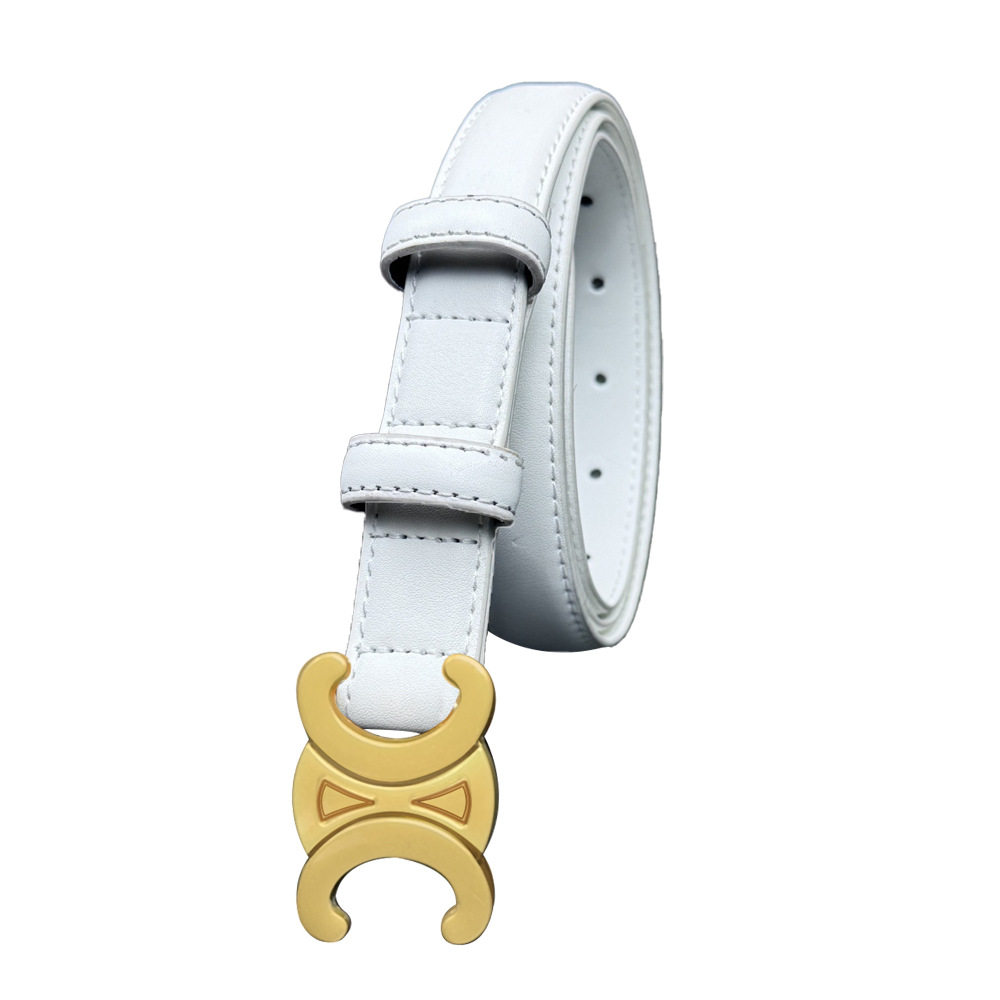 皮带女款可调节简约百搭高级设计感新款韩版腰带细配裙子收腰