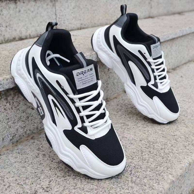 时尚男鞋新款透气学生运动鞋秋季韩版耐磨跑鞋潮流百搭男士休闲鞋,流行男鞋,时尚休闲鞋,淘宝优惠券,粉丝福利购,淘宝优惠卷