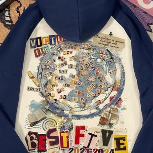 毕业班服定制t恤冬天纯棉潮卫衣初中生高中生学生运动会diy印logo