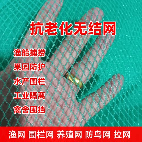 无结网渔网防鸟网防雹网养鸡网