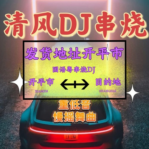 清风DJ高音质慢摇串烧车载U盘