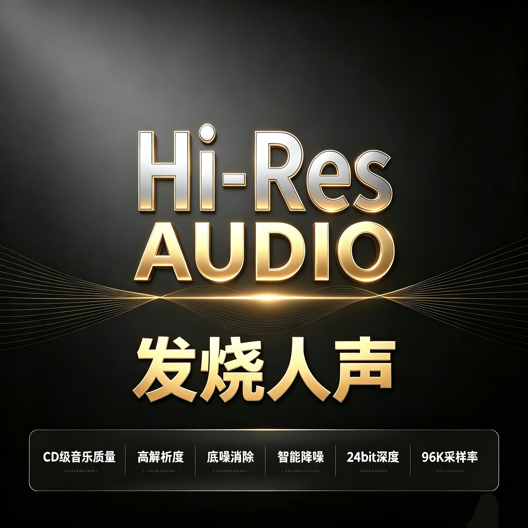 Hi-Res 高音质 高解柝WAV无损音乐/经典老歌/发烧人声 原车不支持