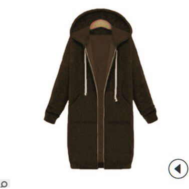 Winter women jaet coat ladies long hoodie sweater coat 5XL在类目 女装/女士精品, 卫衣/绒衫中 - 来自Buy2taobao.com提供专业的淘宝代购服务