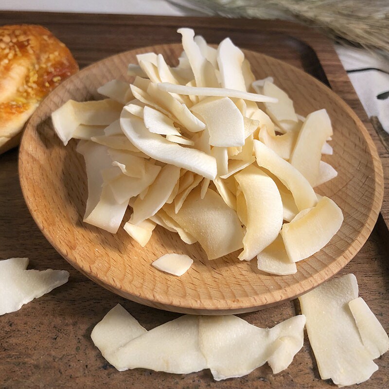 印尼椰子脆片1kg椰片烤椰子片椰子肉干香烤椰片休闲零食烘焙原料