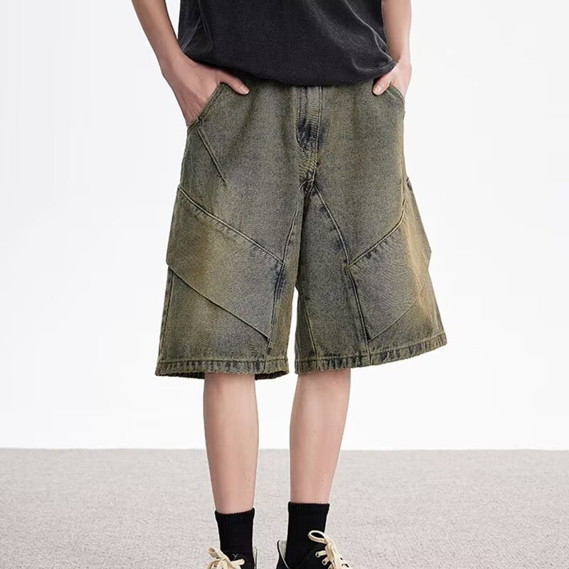 夏季新款美式短裤男潮牌薄款