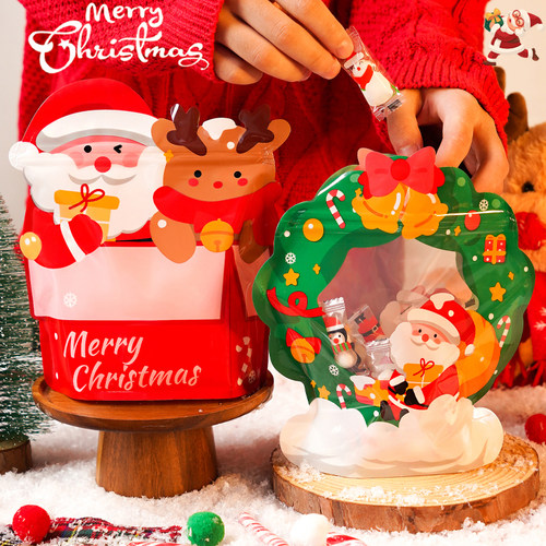 中权圣诞礼品袋平安夜礼物袋