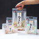 食品自封透明手提礼品袋坚果纯手工制作包装 袋糖果饼干零食密封袋