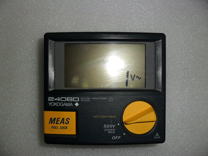 二手YOKOGAWA横河2406D数字 兆欧表 电阻表 绝缘兆欧表 MY10