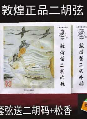 敦煌二胡弦专业演奏型二胡琴弦高级钢丝套弦内弦外弦二胡配件弦线