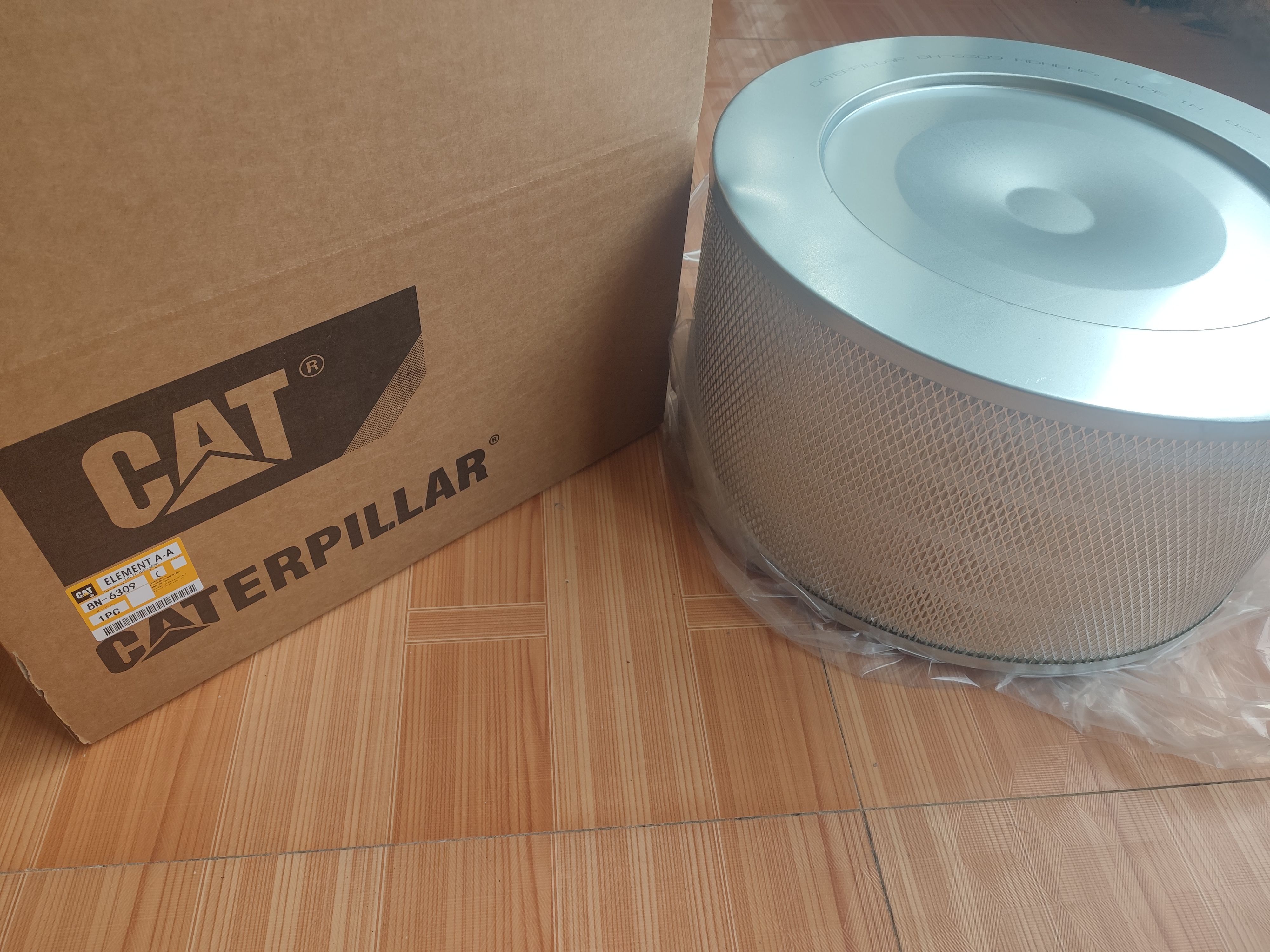 8N6309空气滤芯适配卡特3512柴油发电机组