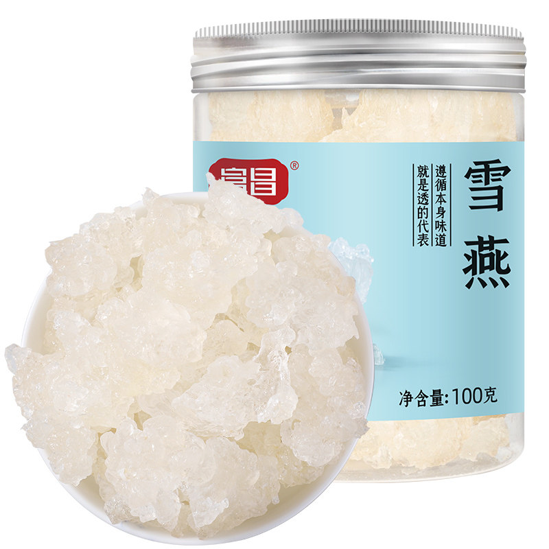 富昌雪燕100g袋装桃胶雪燕皂角米组合旗舰店莲子银耳伴侣滋补干货