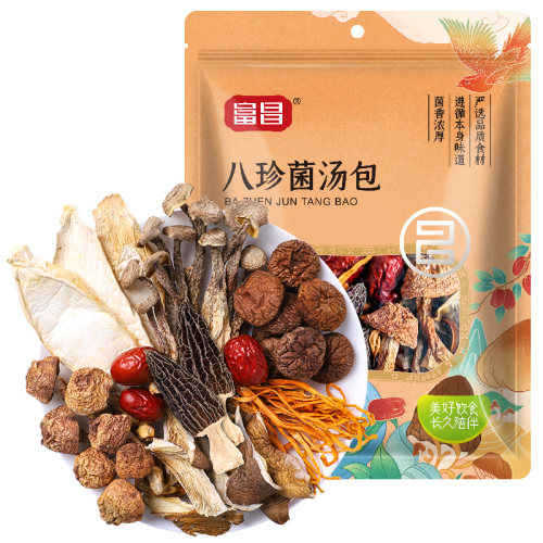 富昌八珍70g鲍鱼菇姬松茸菌汤包