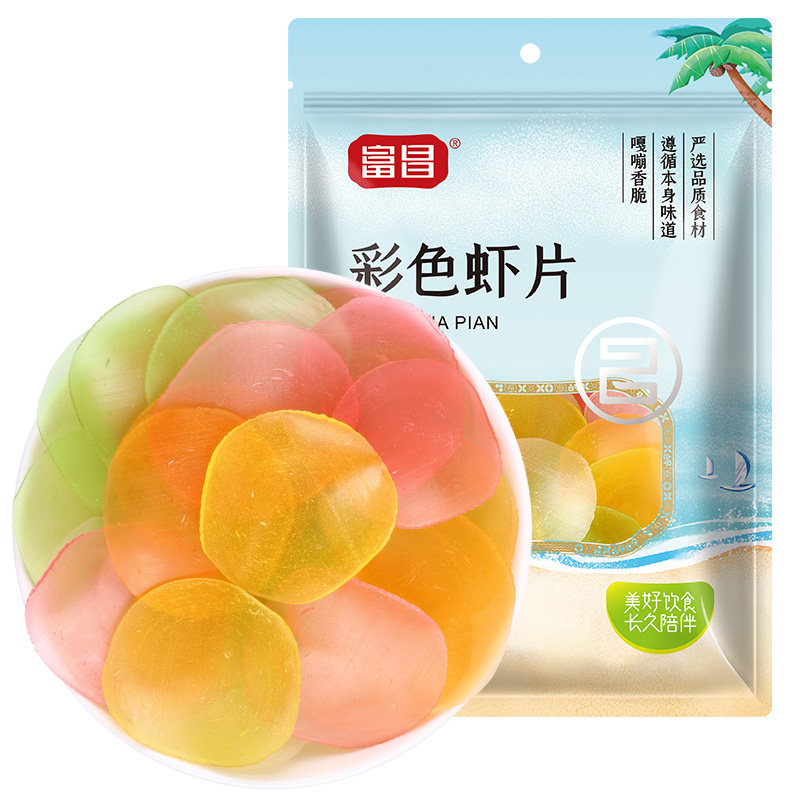 【买一送一】富昌虾片500g网红油炸龙虾片零食小吃怀旧儿时零嘴,水产肉类/新鲜蔬果/熟食,虾类制品,淘宝优惠券,粉丝福利购,淘宝优惠卷