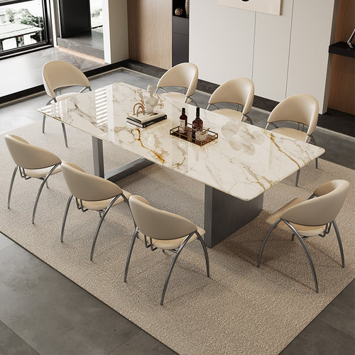 2023新款餐桌佛山工厂店直销奢石