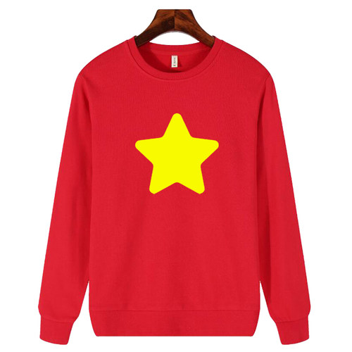 美漫Steven Universe宇宙小子史提芬宇宙五角星秋冬圆领卫衣加绒