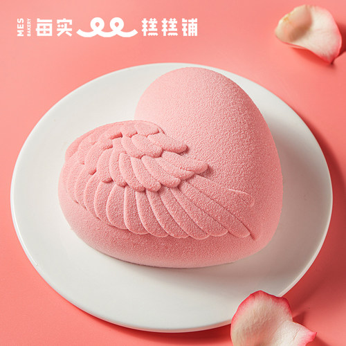 MES每实倾心玫瑰荔枝慕斯蛋糕