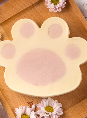 MES每实小爪小慕斯生日蛋糕情侣情人节两人约会创意全国同城配送