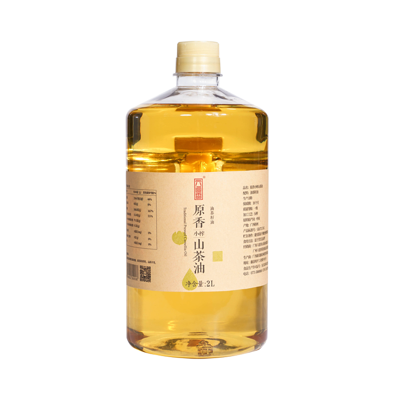 六道香山茶油純物理壓榨茶籽油食用油老茶油桶裝油2L家庭裝