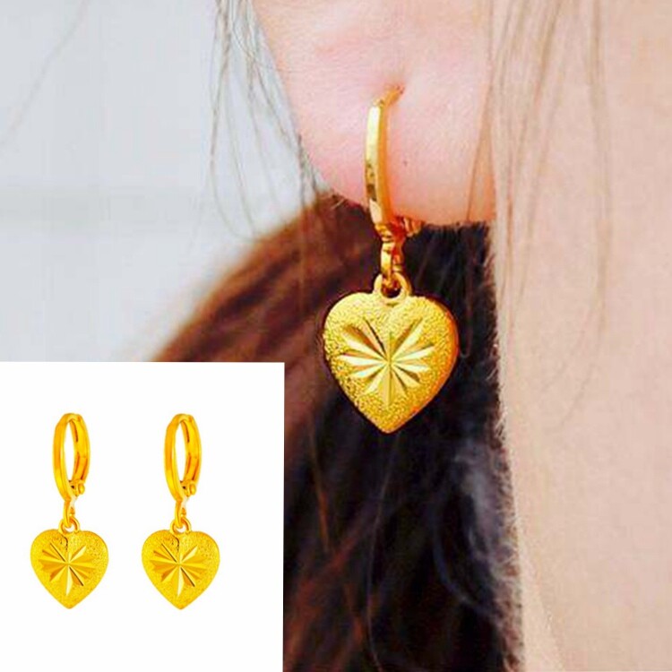 新款正品纯黄金9999足金耳钉环养耳女迷你小巧简约豆豆防过敏首饰