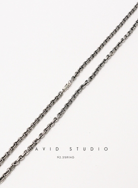 全手工制925纯银复古风哥特朋克